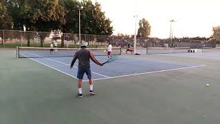 Company A Tennis Club Aug 6 2024 GAME 1  Wyndham Plaza Park [upl. by Kenwrick535]