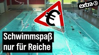 Realer Irrsinn Teurer Schwimmsport in Penzberg  extra 3  NDR [upl. by Ashford]