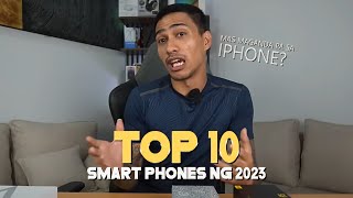 TOP 10 SMARTPHONES NG 2023 [upl. by Eiramnna]