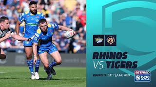 Highlights  Leeds Rhinos v Castleford Tigers  2024 Betfred Super League Round 13 [upl. by Diego542]