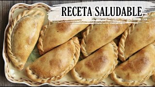 EMPANADAS DE POLLO SALUDABLES en SOLO 3 MINUTOS   RECETA PASO A PASO [upl. by Soisatsana]