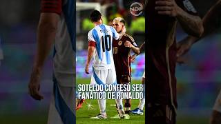 Yeferson Soteldo intento provocar a Leo Messi y es fanático de Cristiano Ronaldo 😱 [upl. by Steep568]