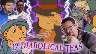 We Tried EVERY Professor Layton Tea [upl. by Oinotnanauj]