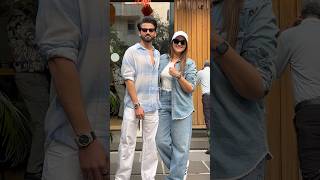 Taking our Monday BLUES away😍  Sonakshi Sinha Zaheer Iqbal  shorts couplegoals [upl. by Lorrimor]