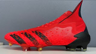 adidas Predator Freak  FG Meteorite  RedCore BlackSolar Red [upl. by Katha]