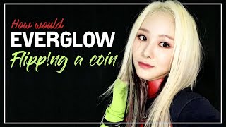 How Would EVERGLOW Sing Flippng A Coin By Billlie • Line Distribution [upl. by Shellans]