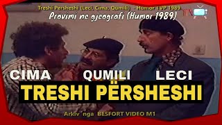 Treshi Persheshi  Leci Cima Qumili  Provimi ne gjeografi Humor TVP 1989 [upl. by Analli]