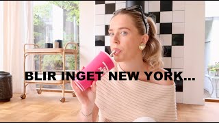 VAD HÄNDER MED NEW YORK  VLOGG [upl. by Redmer493]