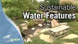 Sustainable Water Features  Rainwater Harvesting [upl. by Orpha135]