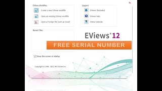 DOWNLOAD EVIEWS 12 SECARA GRATIS DAN MUDAH [upl. by Oniskey]