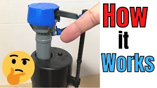 How Toilet Fill Valves Work [upl. by Kariv]