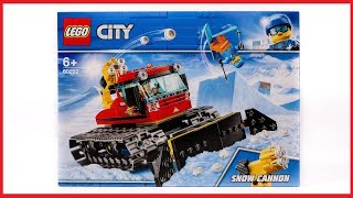 LEGO 60222 City Snow Groomer Speed Build [upl. by Emmeline]