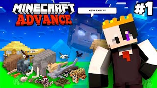 Minecraft But 100 New Animal and New Zombies in This World  Minecraft Advance minecraft [upl. by Everrs]