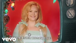 Hailey Whitters  Meet Me Under the Mistletoe Lyric Video [upl. by Ddal]