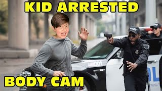 Kid Gets Arrested On Police Body Cam  Resisting And Assaulting Police [upl. by Sion]