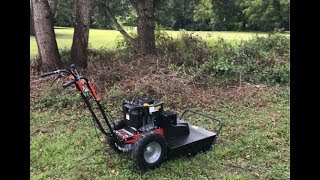 DR Brush and Field Mower Review  Land Clearing  Brush Clearing [upl. by Schriever]