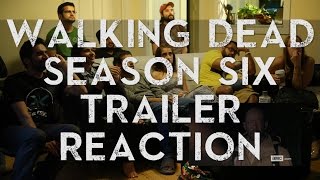 Walking Dead Season 6  ComicCon Trailer  Group Reaction [upl. by Daisy379]