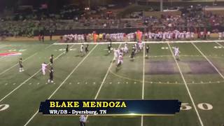 Blake Mendoza  Dyersburg WRRBDB  Highlights  Sports Stars of Tomorrow [upl. by Ahsitul]