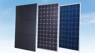 Types of PV Cell and Solar PanelMonocrystallinePolycrystallineSolar Cell New Technology [upl. by Nas420]