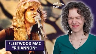 Fleetwood Mac quotRhiannonquot  Vocal Analysis featuring Stevie Nickss Masterful Performance [upl. by Eet]