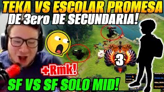 😲TEKA vs Escolar Promesa de 3ero SF vs SF MID😲Épico Reto  RMK [upl. by Enelez]