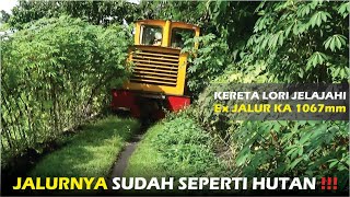 KERETA LORI JELAJAH JALUR YANG SEKIAN LAMA TAK DILEWATI‼️ [upl. by Akerahs]