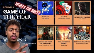 The Game Awards Nominees Reaction [upl. by Anilah]