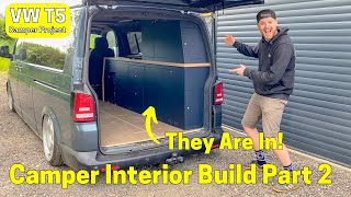 Camper Units Build Part 2  VW T5 Camper Project [upl. by Ebby818]