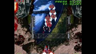 Galactic Attack Game Sample  Sega Saturn [upl. by Anihsat]