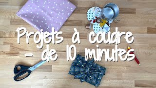 Tuto couture pour débutant EN MOINS DE 10 MINUTES 1 [upl. by Enela]