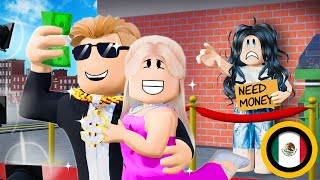 ¡Fue ABANDONADO y se Convirtió en MULTIMILLONARIO Película de ROBLOX [upl. by Hgielyak282]