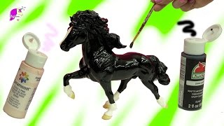 Paint Do It Yourself DIY Painting Breyerfest 2017 Rare Breyer Horse  Custom Video [upl. by Dirtsa]