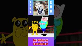 Goku Vs Adventure Time Funny Cartoon Comedy  Reaction by Chopsicle The Dog [upl. by Hendrik26]