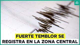 Fuerte sismo 63 en la zona central [upl. by Fitzger]