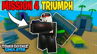 BEAT Mission 4 In TDS The Classic Event  Roblox [upl. by Navi845]