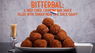 How to Make Bitterbal Favorite Dutch Meat Snack Recipe [upl. by Tooley]