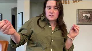 Oversized Button Down Boyfriend Shirt  Fall Fashion  Honest Product Review [upl. by Eerehc]