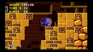 Sonic The Hedgehog  Labyrinth Act 3 How to beat the Boss HD Sonic Origins [upl. by Lenny548]