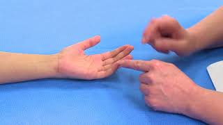 Hand examination Ulnar nerve [upl. by Ataymik]