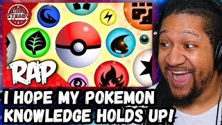 Cam Steady  POKÉMON TYPES RAP CYPHER  Reaction [upl. by Nidroj]