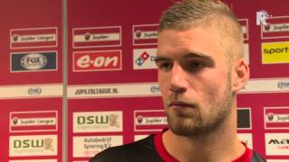 Lars Veldwijk over zege van Excelsior op Almere City FC [upl. by Sarette]