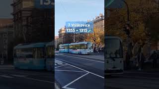 7 Výškovice  1355 1315 dpo tram ostrava tramvaj mhd [upl. by Takashi]