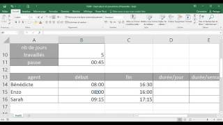 Excel  2 Opérationnel  Cours Calculs et conversion d heure [upl. by Putscher298]