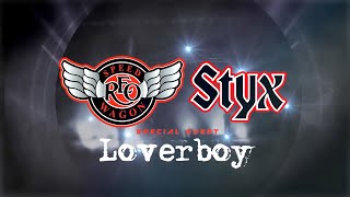 STYX  REO SPEEDWAGON with special guest LOVERBOY  North American Tour 2022 [upl. by Spiers]