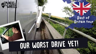 Our Worst Drive Yet  2022 Best of Britain Caravan Tour  Lancashire Fell View Caravan Park Scorton [upl. by Ranger910]