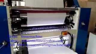 Steel to steel high speed 4Lanes Facial Tissue and V Fold Paper Towel Machine [upl. by Zusman]