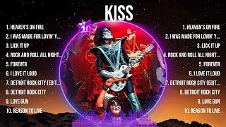 Kiss Greatest Hits 2024Collection  Top 10 Hits Playlist Of All Time [upl. by Swamy]