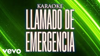 Octavio Cuadras  Llamado De Emergencia Karaoke [upl. by Asseniv334]