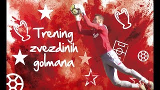 OVAKO TRENIRAJU ZVEZDINI GOLMANI [upl. by Deb102]