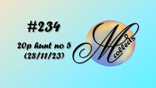 234  20p coin hunt no 5 281123 [upl. by Omora]